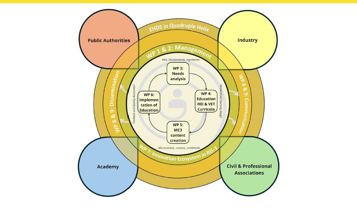 Xpanding Innovative Alliance Quadruple Helix model